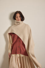 Load image into Gallery viewer, Wool cashmere blend turtleneck tunic