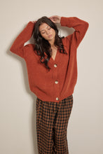 Load image into Gallery viewer, Alpaca wool blend button-down cardigan