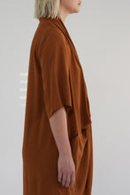 Load image into Gallery viewer, Shawl neck midi dress