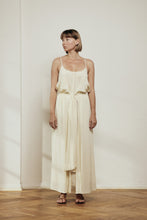 Load image into Gallery viewer, Front tie slip maxi dress