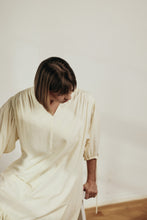 Load image into Gallery viewer, V neck tiered midi dress