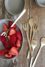 Load image into Gallery viewer, Brass dessert fork
