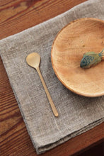 Load image into Gallery viewer, Brass dessert spoon