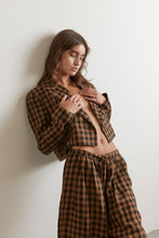 Load image into Gallery viewer, Plaid Crop Jacket – Look 5 | amente