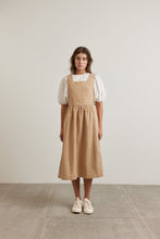 Load image into Gallery viewer, Back Tie Pinafore midi Dress