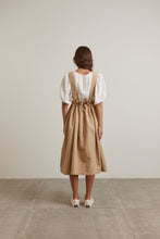 Load image into Gallery viewer, Back Tie Pinafore midi Dress