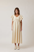Load image into Gallery viewer, Ruffle sleeve midi Dress – Detail | amente