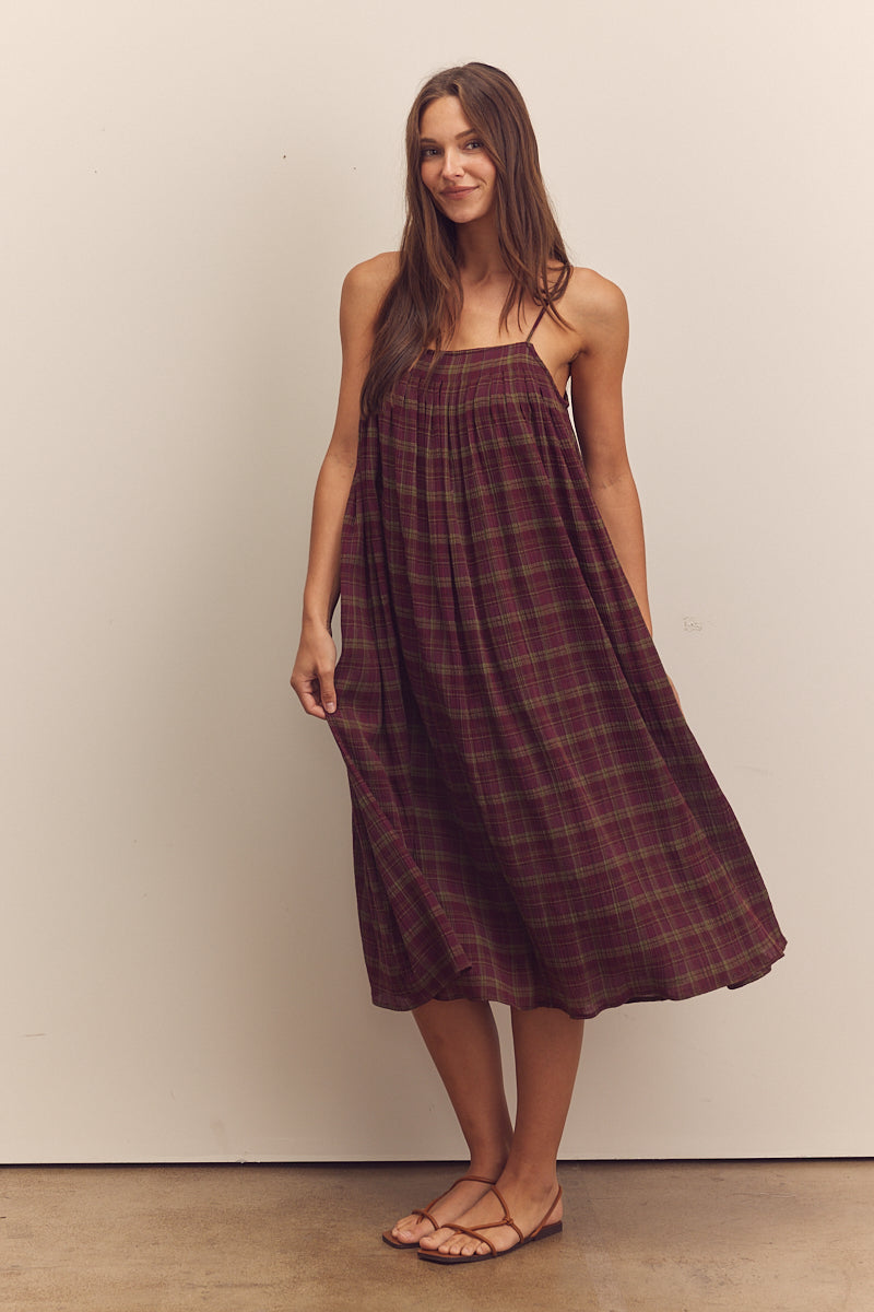 pleated cami dress Pleated cami dress