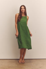 Back tie dress