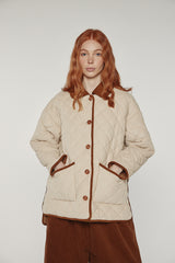 Reversible quilted jacket