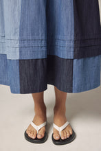 Load image into Gallery viewer, Contrast midi skirt
