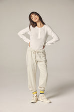 Load image into Gallery viewer, Long sleeve cotton henry top
