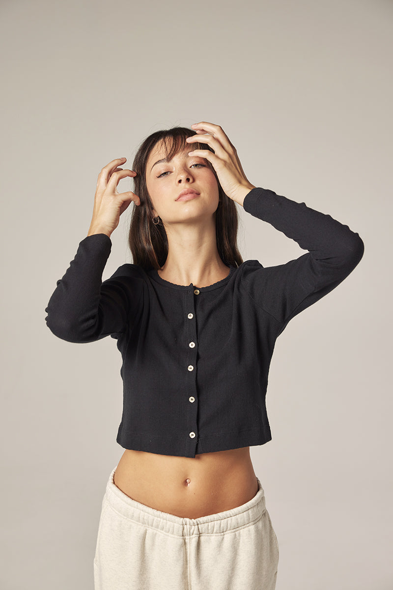 Cropped Cardigan