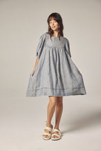 Load image into Gallery viewer, Yoke stripe dress
