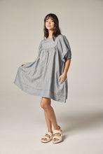 Load image into Gallery viewer, Yoke stripe dress
