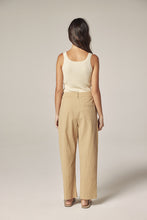 Load image into Gallery viewer, Cotton linen blend rib cami
