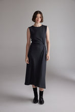Load image into Gallery viewer, Twist Waist wool Dress
