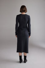 Load image into Gallery viewer, Wool Tie-Waist Dress
