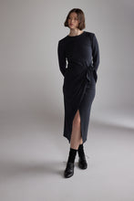 Load image into Gallery viewer, Wool Tie-Waist Dress
