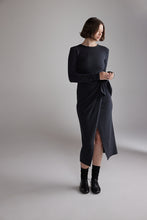 Load image into Gallery viewer, Wool Tie-Waist Dress
