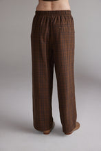 Load image into Gallery viewer, Plaid Tie Waist Pants
