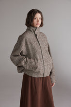Load image into Gallery viewer, Wool Blend Bomber Jacket – Look 5 | amente

