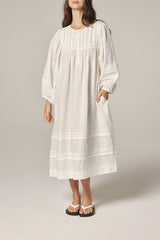 Linen Lace Dress