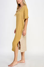 Load image into Gallery viewer, Double v- neck dress

