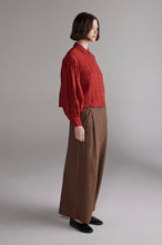 Load image into Gallery viewer, Plaid Volume Blouse
