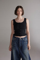 Button Knit Tank