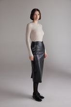 Load image into Gallery viewer, Vegan Leather Pencil Skirt
