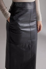 Load image into Gallery viewer, Vegan Leather Pencil Skirt
