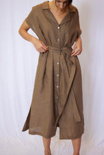 Load image into Gallery viewer, Linen Shirt Dress
