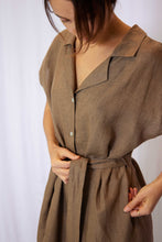 Load image into Gallery viewer, Linen Shirt Dress
