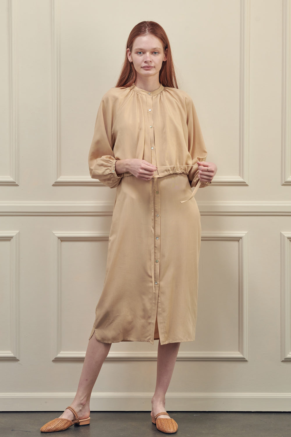 Layered Shirt Dress