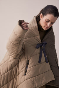 Quilted Wrap Jacket – amente