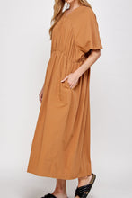 Load image into Gallery viewer, Shirred Midi Dress
