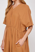 Load image into Gallery viewer, Shirred Midi Dress
