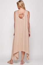 Load image into Gallery viewer, Asymmetric Hem Midi Dress
