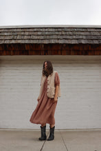 Load image into Gallery viewer, Volume short sleeve midi dress
