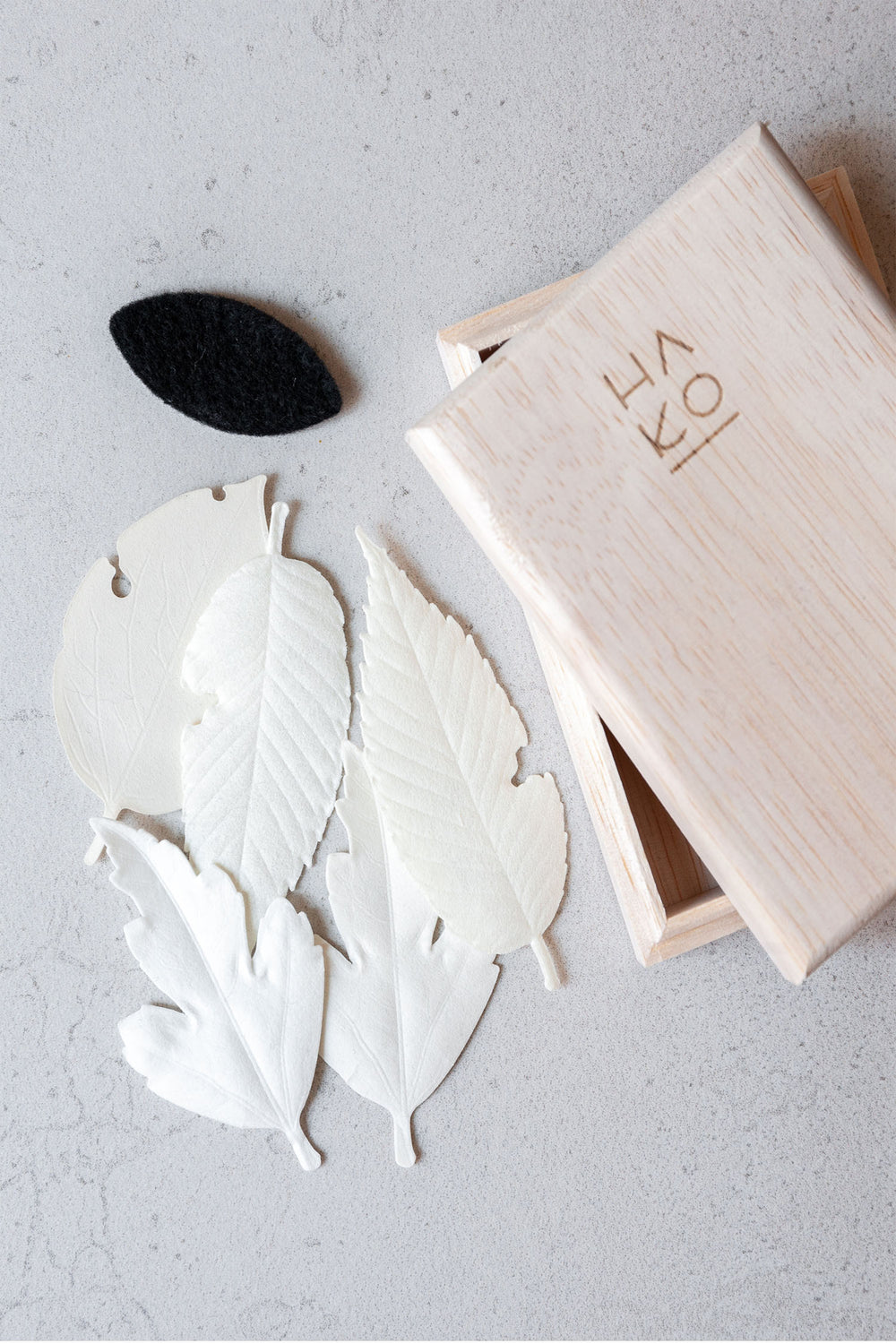 Wooden Box Set of 5 With Incense Mat