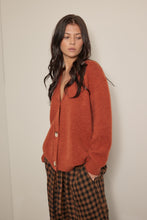 Load image into Gallery viewer, Alpaca wool blend button-down cardigan
