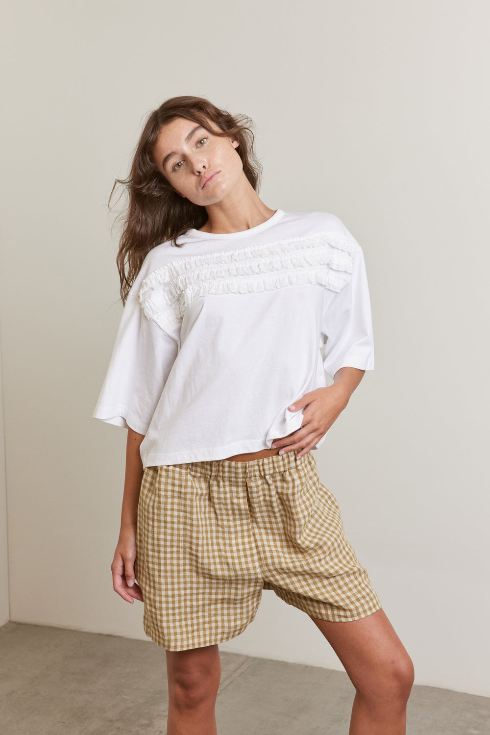 Ruffled Tee